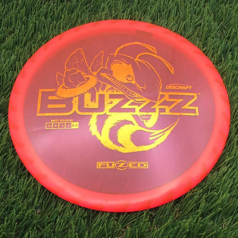 Discraft Elite Z FuZed Line with Saw Pattern Buzzz with Big Bee with Saw Blade - "Buzzzsaw" Stamp- 172.01 Pink
