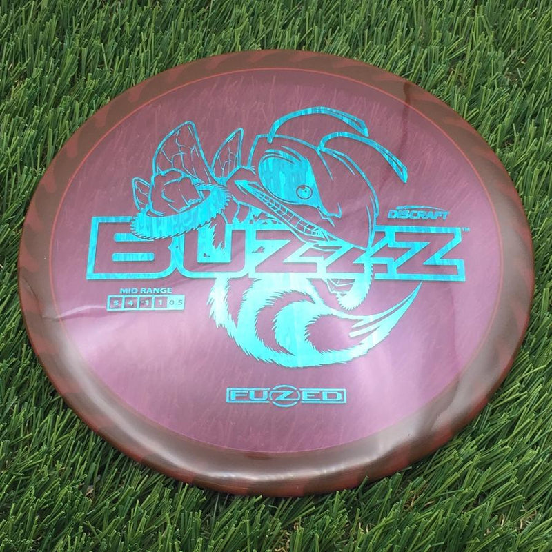 Discraft Elite Z FuZed Line with Saw Pattern Buzzz with Big Bee with Saw Blade - "Buzzzsaw" Stamp- 173.18 Purple
