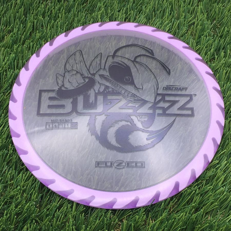 Discraft Elite Z FuZed Line with Saw Pattern Buzzz with Big Bee with Saw Blade - "Buzzzsaw" Stamp- 172.8 Purple