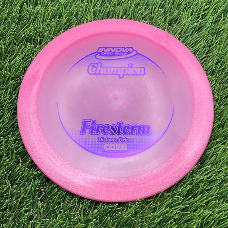 Innova Champion Firestorm with Circle Fade Stock Stamp- 172.08 Pink