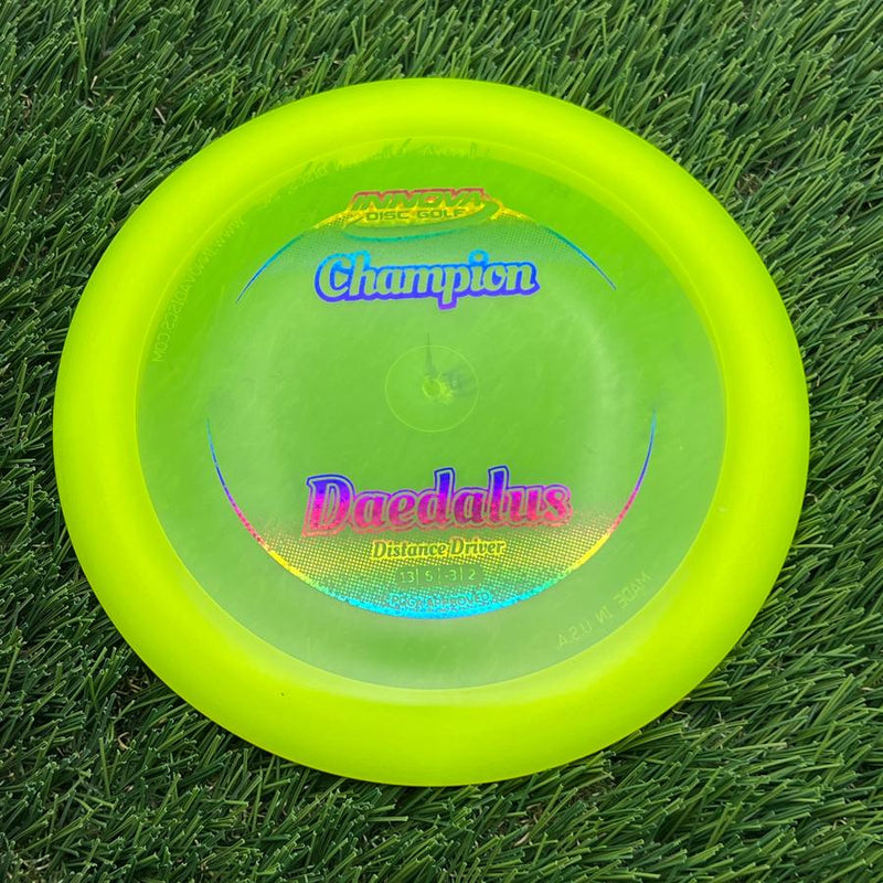 Innova Champion Daedalus with Circle Fade Stock Stamp- 172.92 Yellow