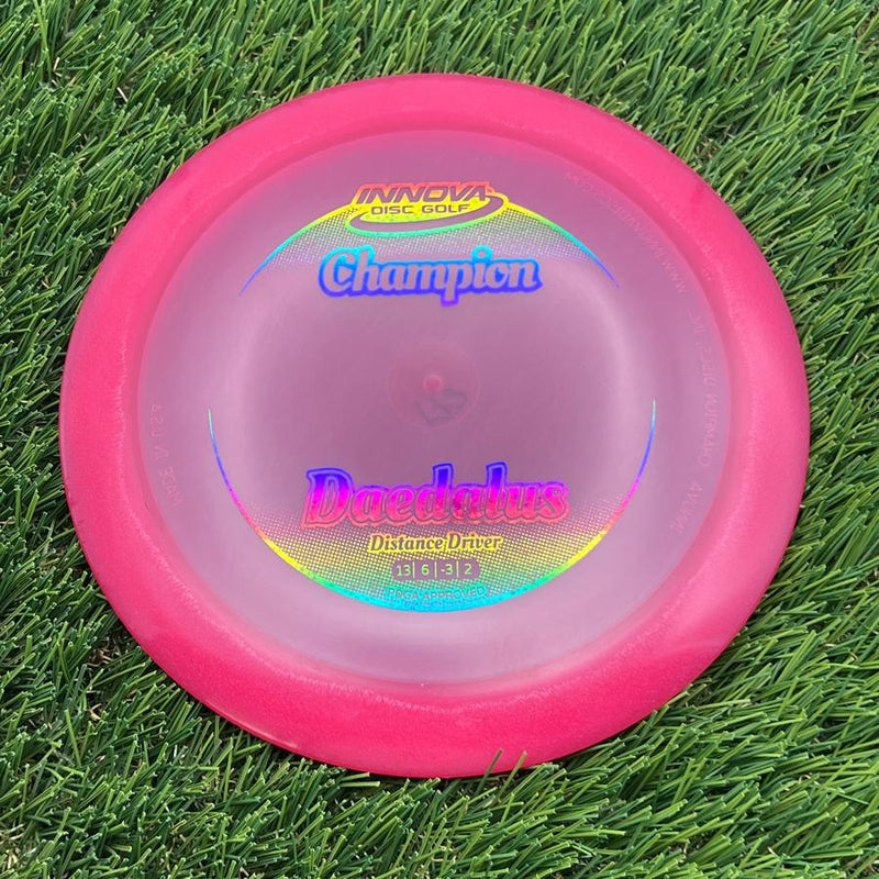 Innova Champion Daedalus with Circle Fade Stock Stamp- 174.1 Red