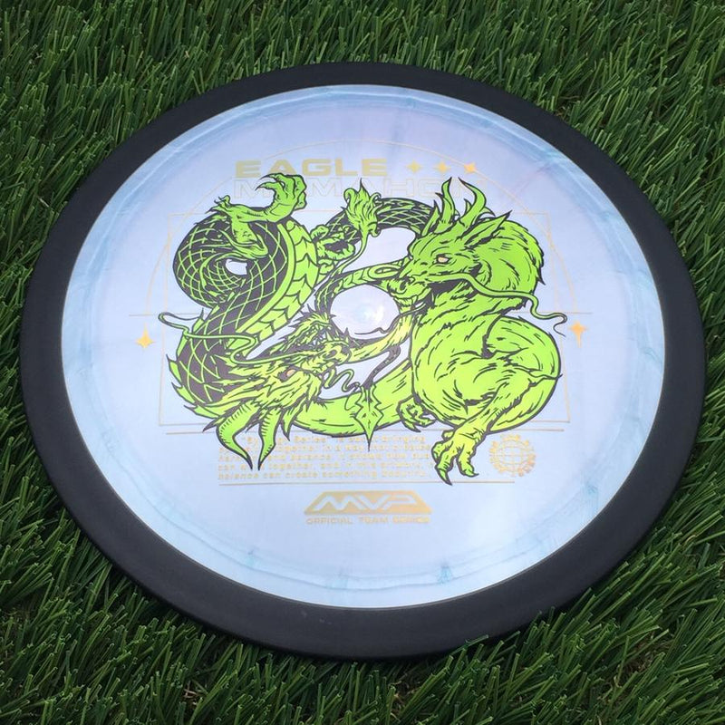 MVP Plasma Dimension with Eagle McMahon Team Series & Synergy Series Dragon Art by Green C Studio Stamp- 174.16 Blurple