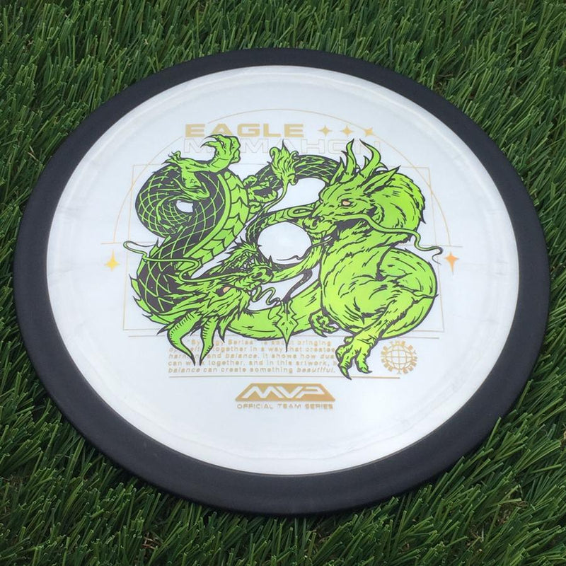 MVP Plasma Dimension with Eagle McMahon Team Series & Synergy Series Dragon Art by Green C Studio Stamp- 170.92 White