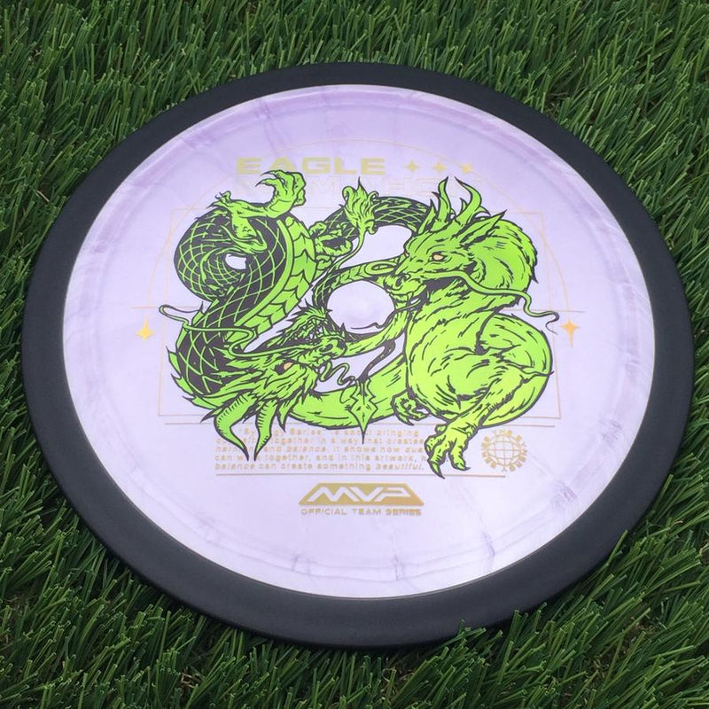 MVP Plasma Dimension with Eagle McMahon Team Series & Synergy Series Dragon Art by Green C Studio Stamp- 171.12 Purple