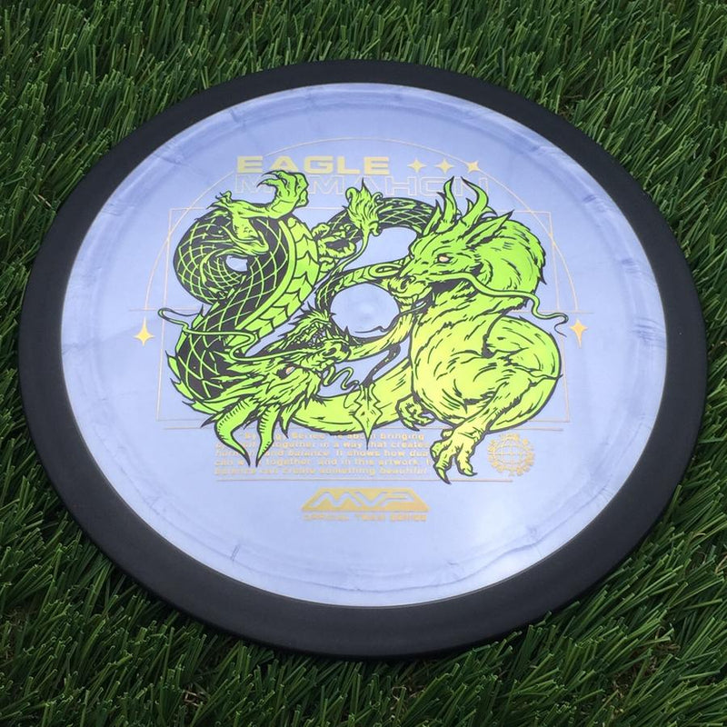 MVP Plasma Dimension with Eagle McMahon Team Series & Synergy Series Dragon Art by Green C Studio Stamp- 173.26 Blurple