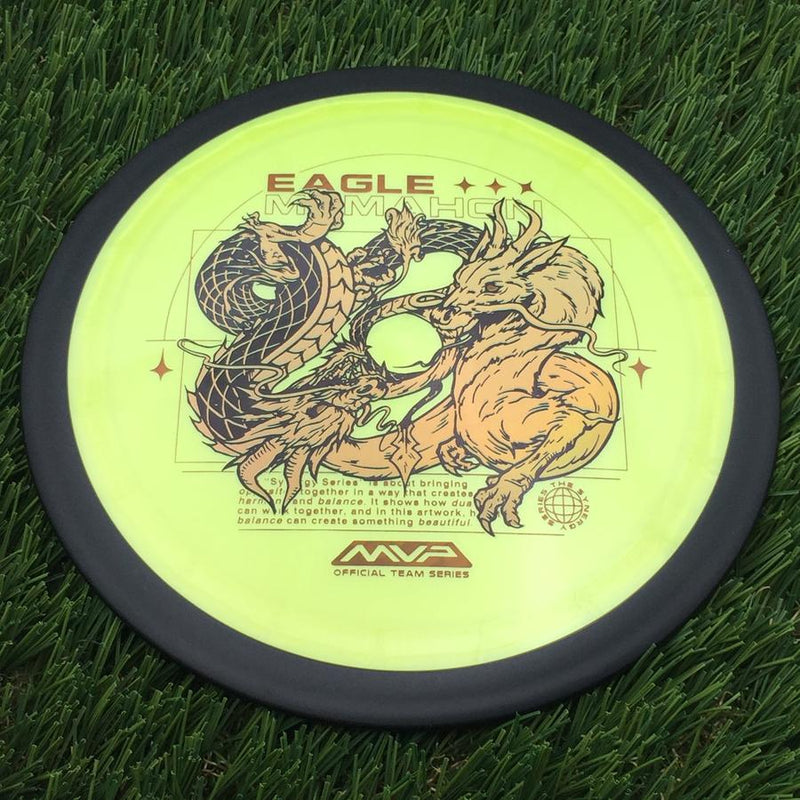 MVP Plasma Dimension with Eagle McMahon Team Series & Synergy Series Dragon Art by Green C Studio Stamp- 173.55 Yellow