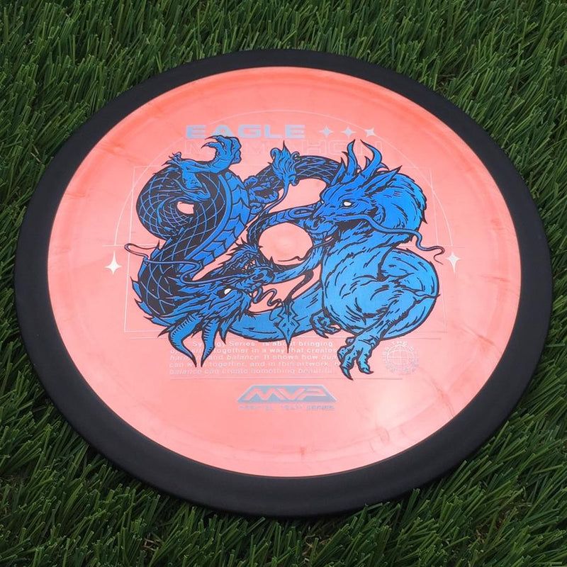 MVP Plasma Dimension with Eagle McMahon Team Series & Synergy Series Dragon Art by Green C Studio Stamp- 172.96 Orange