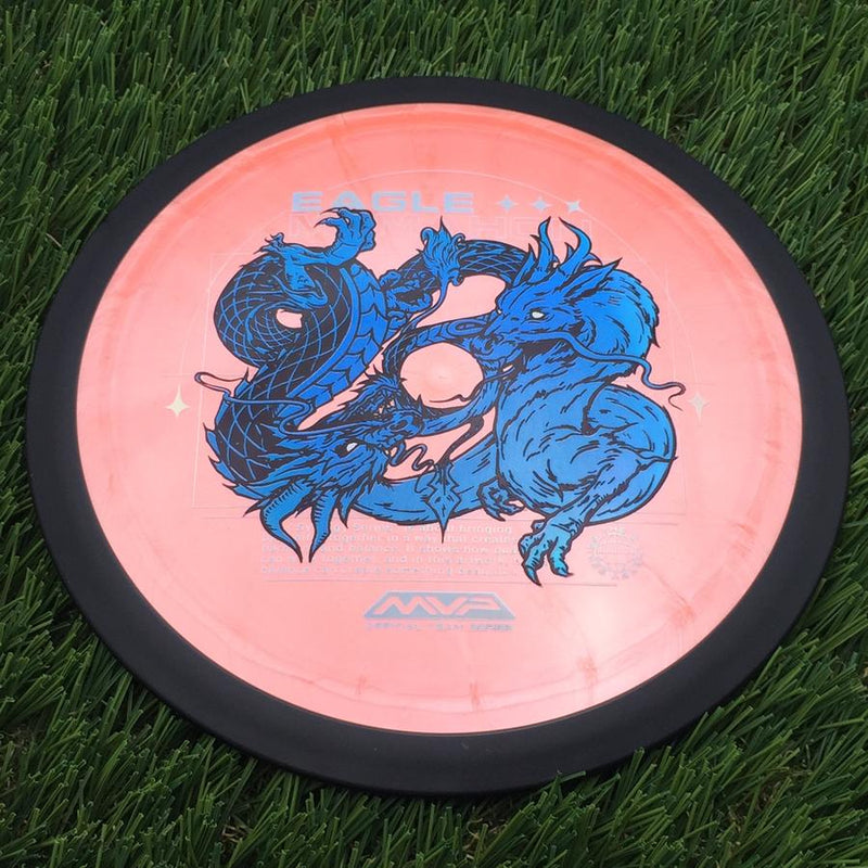 MVP Plasma Dimension with Eagle McMahon Team Series & Synergy Series Dragon Art by Green C Studio Stamp- 174.36 Orange