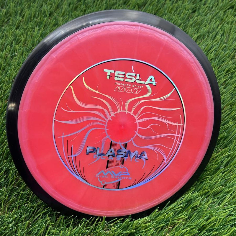 MVP Plasma Tesla with Globe Stock Stamp- 158.86 Pink