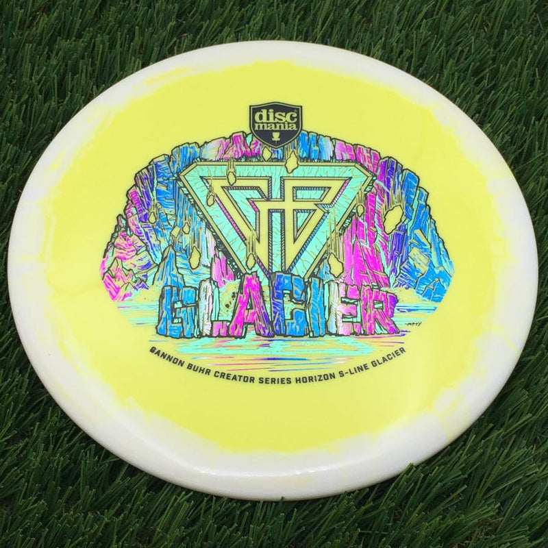 Discmania Horizon S-Line Glacier with Gannon Buhr Creator Series Triple Stamp Stamp- 178.19 Yellow