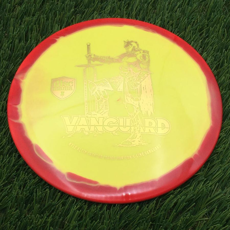 Discmania Horizon S-Line Vanguard with Kyle Klein Creator Series Leg Up Knight 2025 Stamp- 171.81 Red