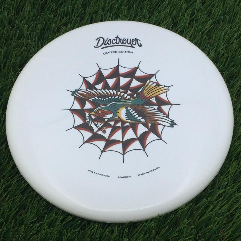 Disctroyer A-Medium Sparrow P&A-3 with Colored Tattoo - Limited Edition Stamp- 171 White