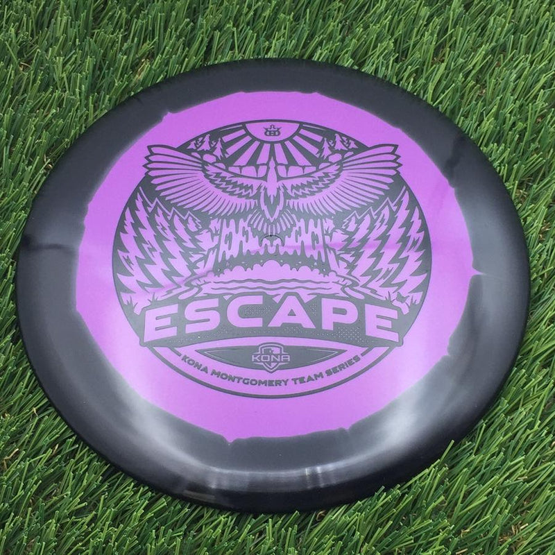 Dynamic Discs Fuzion Orbit Escape with Kona Montgomery Eagle Wings Team Series 2023 Stamp- 173 Purple