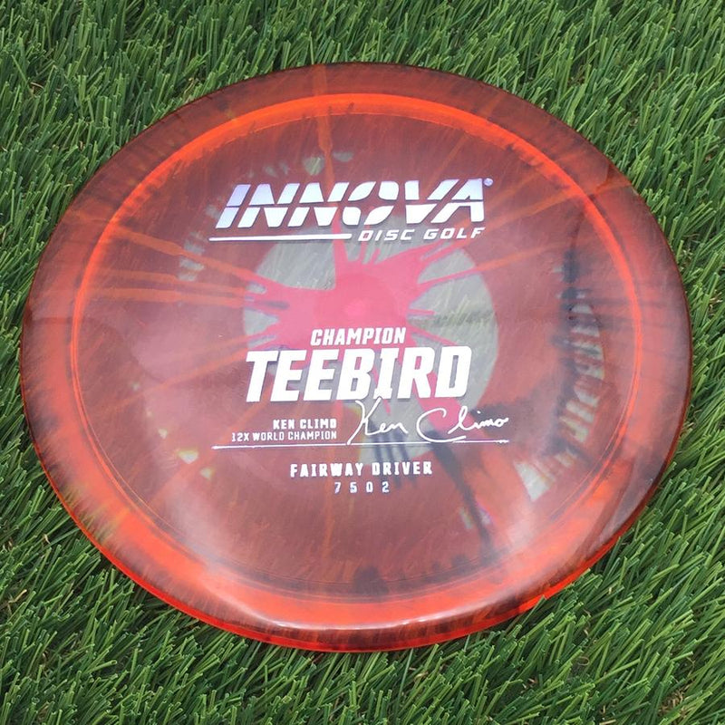 Innova Champion I-Dye Teebird with Ken Climo 12x World Champion Burst Logo Stamp- 171 Dyed