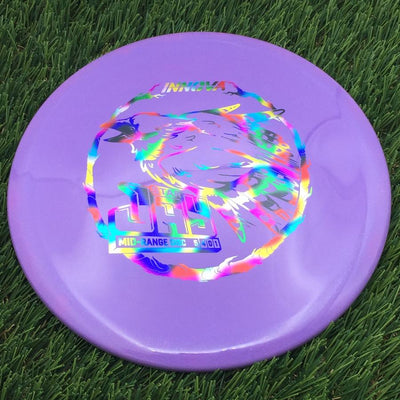 Innova Star Jay with Burst Logo Stock Stamp- 157 Purple