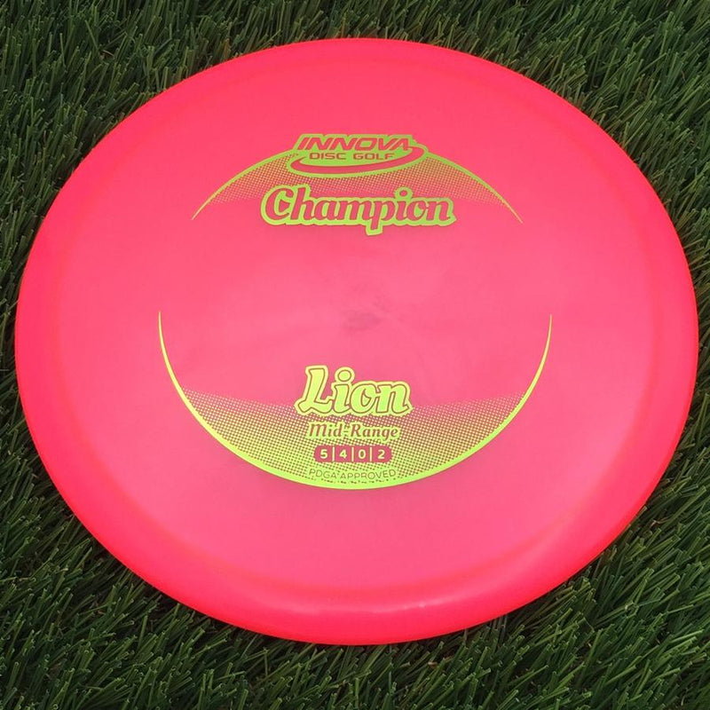 Innova Champion Lion with Circle Fade Stock Stamp- 168.87 Pink