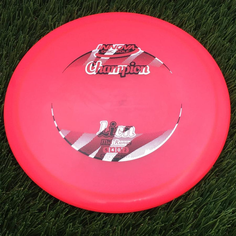 Innova Champion Lion with Circle Fade Stock Stamp- 168.01 Pink