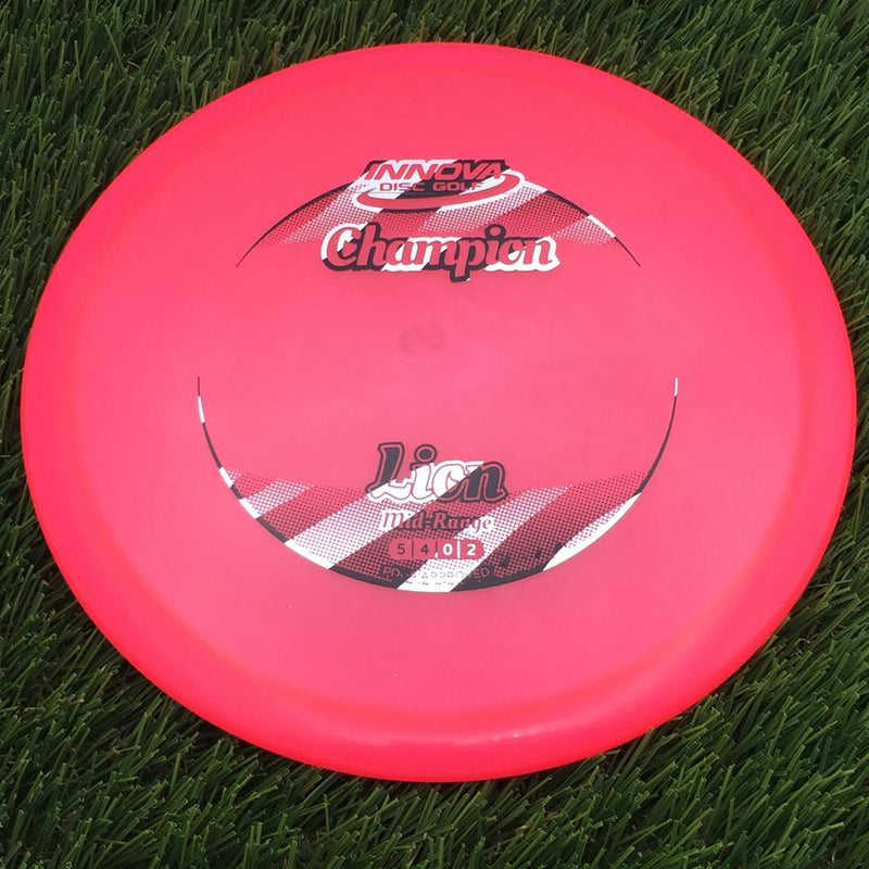 Innova Champion Lion with Circle Fade Stock Stamp- 168.28 Pink