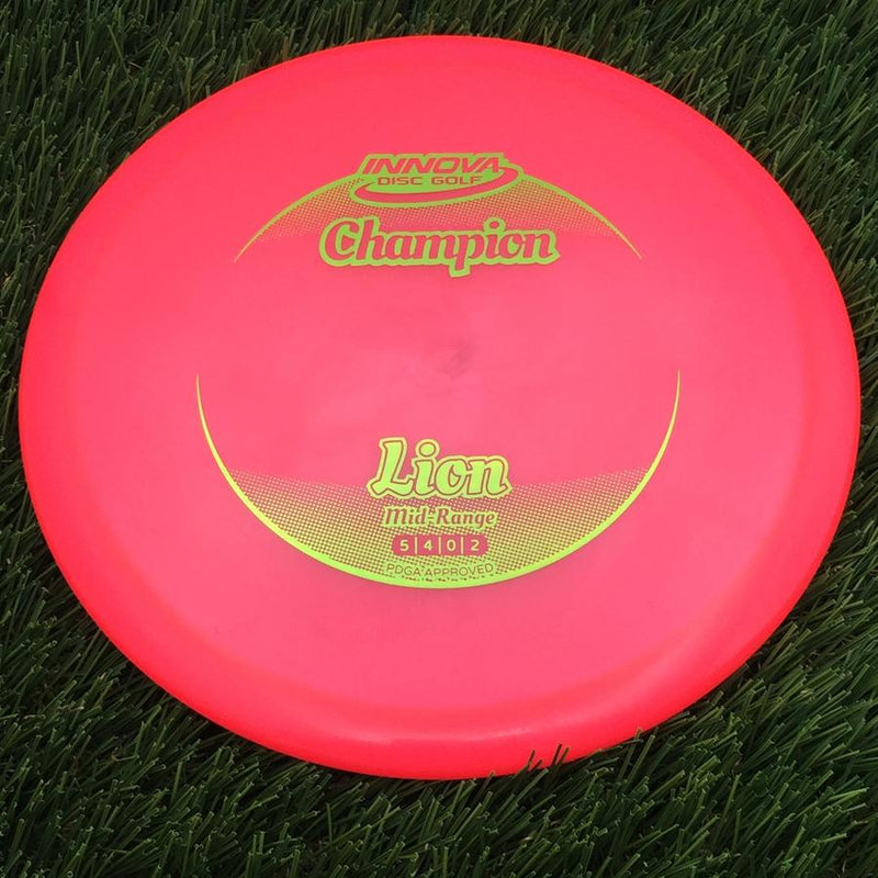 Innova Champion Lion with Circle Fade Stock Stamp- 168.98 Pink