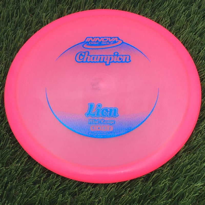 Innova Champion Lion with Circle Fade Stock Stamp- 168.74 Pink