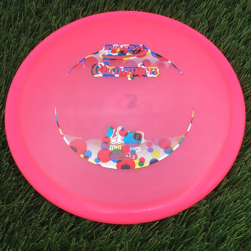 Innova Champion Lion with Circle Fade Stock Stamp- 169.77 Pink