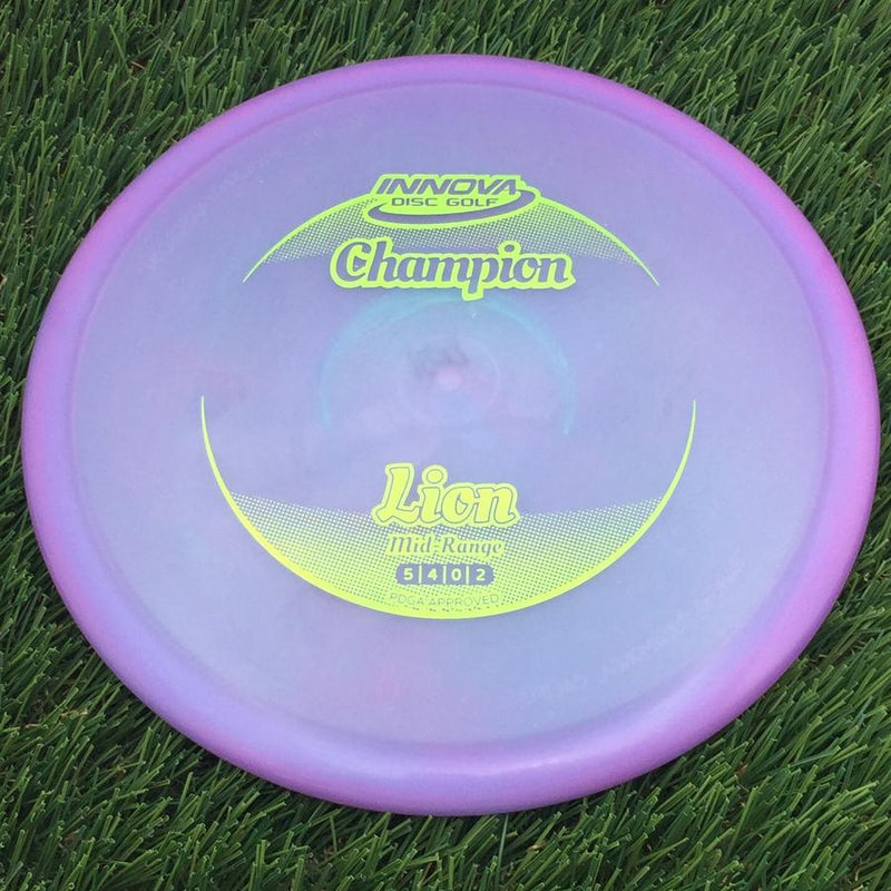 Innova Champion Lion with Circle Fade Stock Stamp- 169.27 Purple