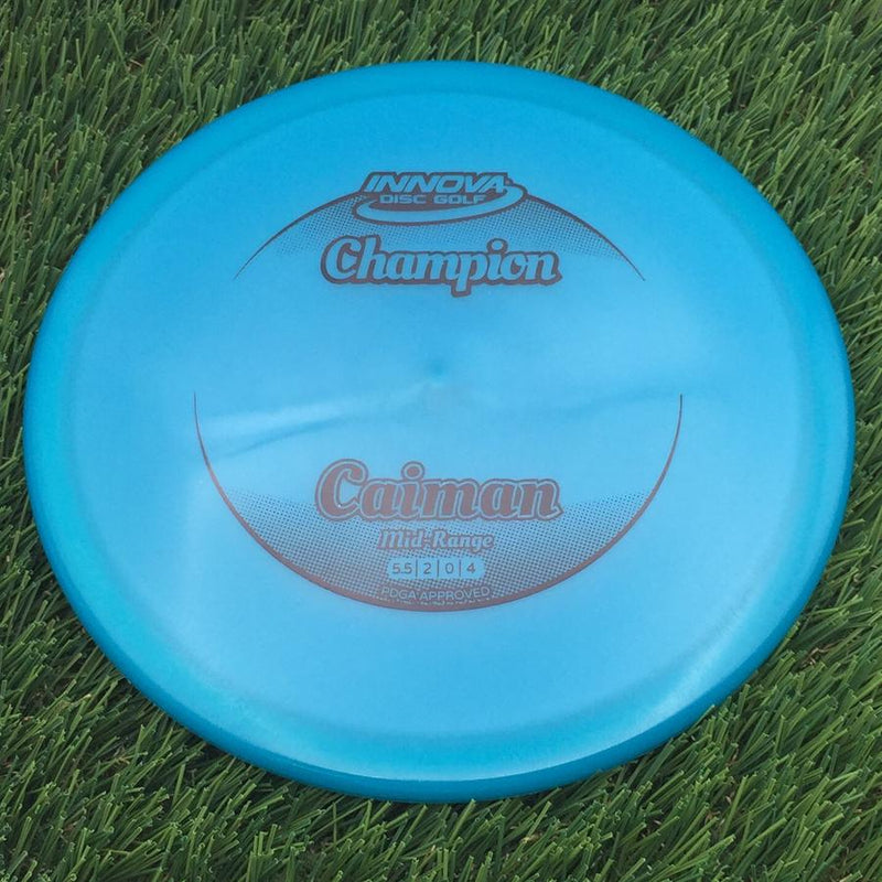 Innova Champion Caiman with Circle Fade Stock Stamp- 162.88 Blue