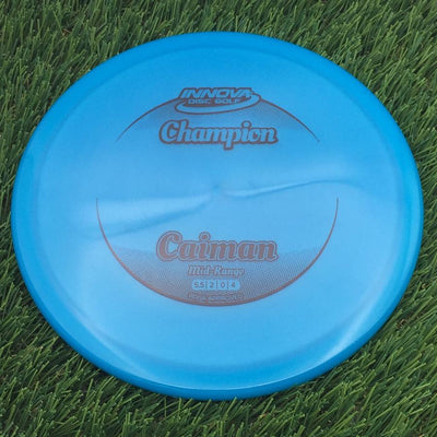 Innova Champion Caiman with Circle Fade Stock Stamp- 163.46 Blue
