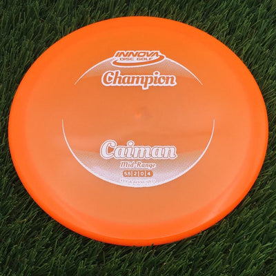 Innova Champion Caiman with Circle Fade Stock Stamp- 169.9 Orange