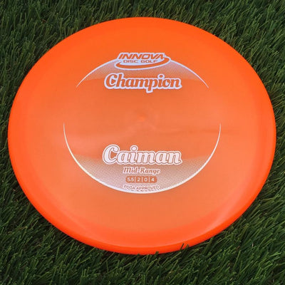 Innova Champion Caiman with Circle Fade Stock Stamp- 174.49 Orange
