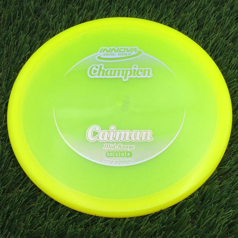 Innova Champion Caiman with Circle Fade Stock Stamp- 173.99 Yellow