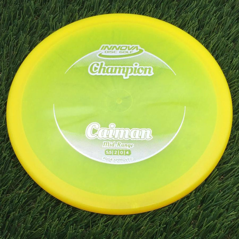 Innova Champion Caiman with Circle Fade Stock Stamp- 168.39 Orange