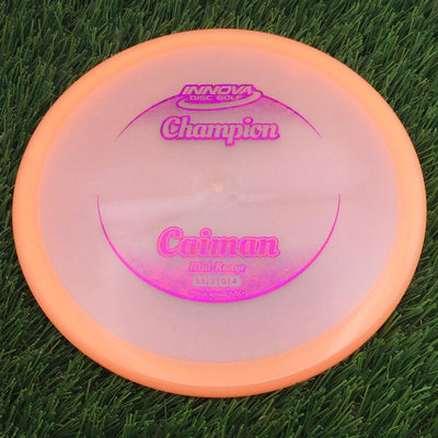 Innova Champion Caiman with Circle Fade Stock Stamp- 174.62 Pink