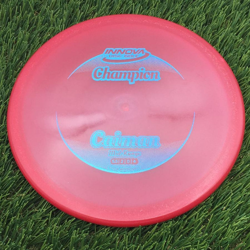 Innova Champion Caiman with Circle Fade Stock Stamp- 172.62 Red