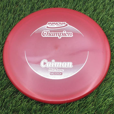 Innova Champion Caiman with Circle Fade Stock Stamp- 164.46 Red