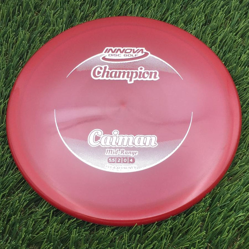 Innova Champion Caiman with Circle Fade Stock Stamp- 164.18 Red