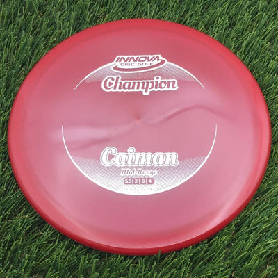 Innova Champion Caiman with Circle Fade Stock Stamp- 164.38 Red