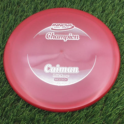 Innova Champion Caiman with Circle Fade Stock Stamp- 164.08 Red