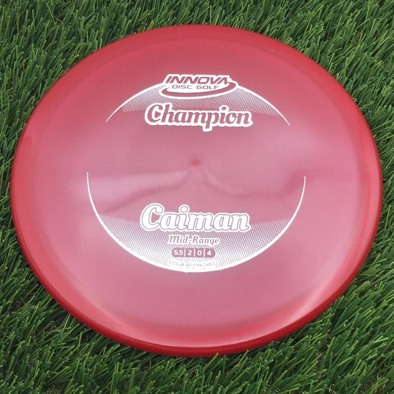 Innova Champion Caiman with Circle Fade Stock Stamp- 164.08 Red