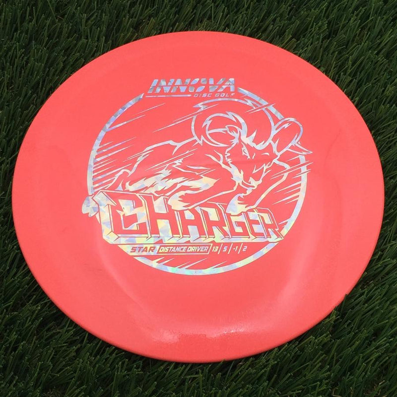 Innova Star Charger with Burst Logo Stock Stamp- 168.03 Pink