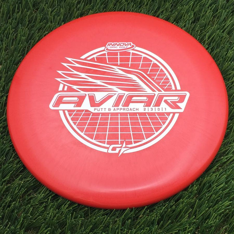 Innova Gstar Aviar Putter with Stock Character Stamp- 163.43 Red