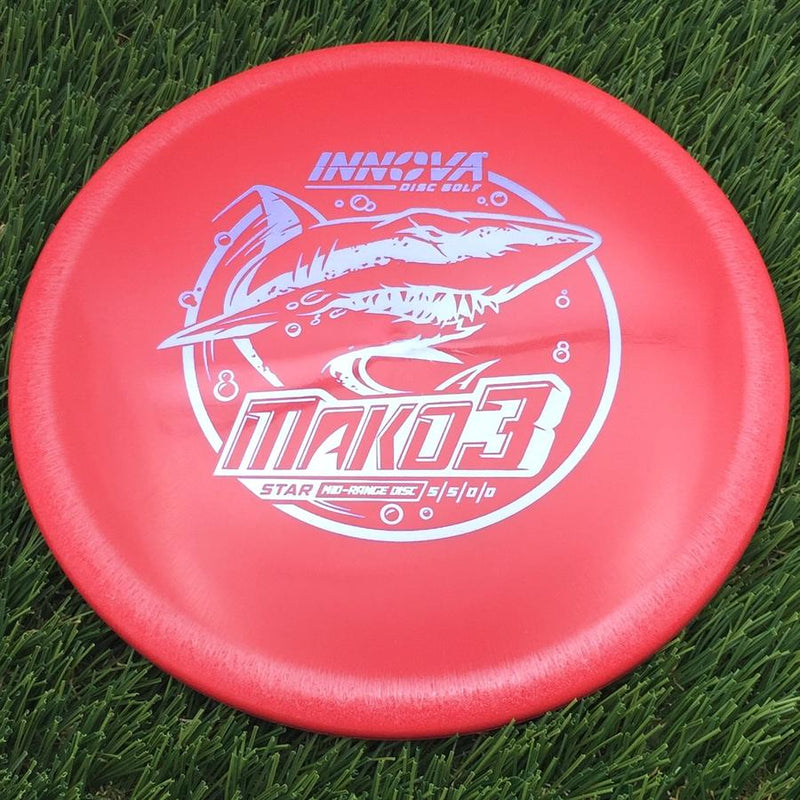 Innova Star Mako3 with Burst Logo Stock Stamp- 148.31 Red