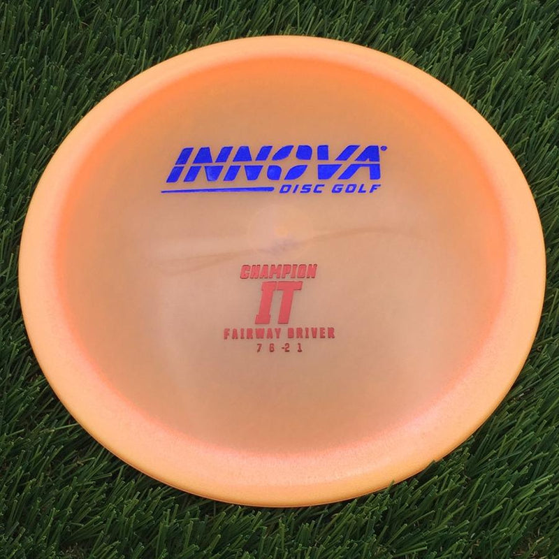 Innova Champion IT with Burst Logo Stock Stamp- 149.54 Orange