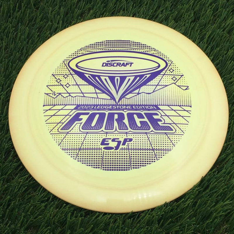 Discraft ESP Force with 2023 Ledgestone Edition - Wave 2 Stamp- 167.85 Cream
