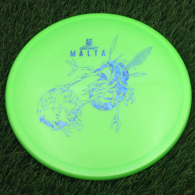 Discraft Big Z Collection Malta with Big Z Stock Stamp with Inside Rim Embossed PM Paul McBeth Stamp- 173.75 Green