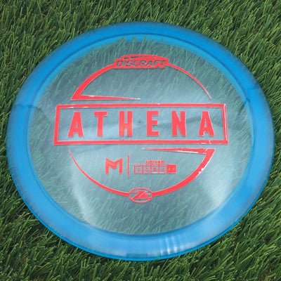 Discraft Elite Z Lite Athena with PM Logo Stock Stamp Stamp- 160.01 Blue