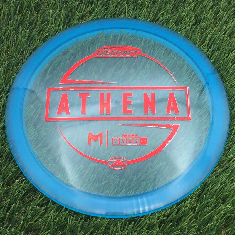 Discraft Elite Z Lite Athena with PM Logo Stock Stamp Stamp- 160.01 Blue