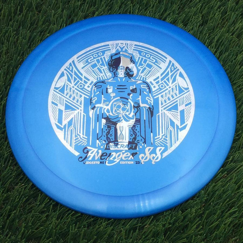 Discraft Big Z Collection Avenger SS with 2023 Ledgestone Edition - Wave 2 Stamp- 174.42 Blue