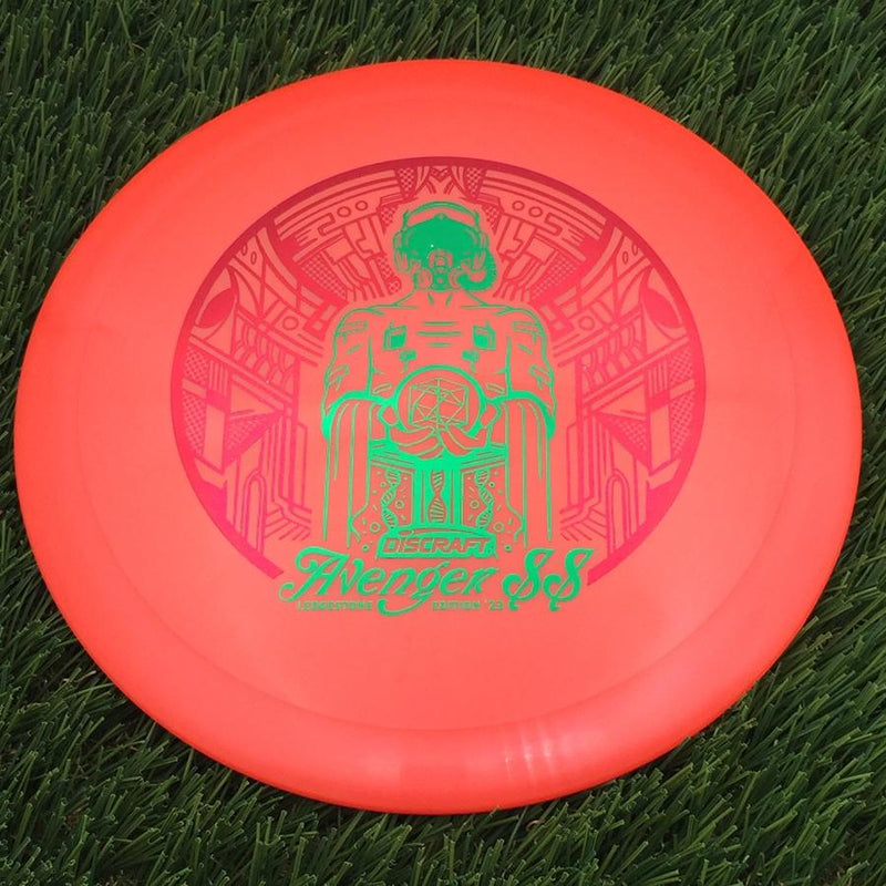 Discraft Big Z Collection Avenger SS with 2023 Ledgestone Edition - Wave 2 Stamp- 174.52 Red